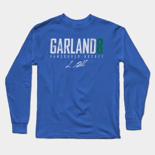 Conor Garland Vancouver Elite Long Sleeve T-Shirt